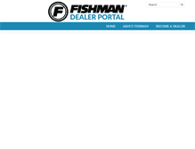 Tablet Screenshot of fishmandealers.com